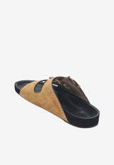 Lennyo Suede Slides