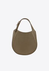 Longchamp Small Le Foulonné Leather Hobo Bag Green 10328021/R_LONG-M17