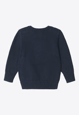 Boys Bear Crewneck Sweater