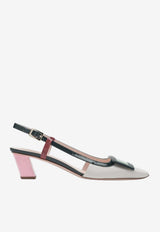 Belle Vivier 45 Leather Pumps