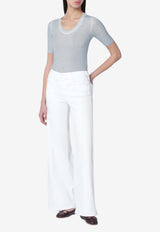 Wool-Blend Knit Top