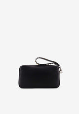 Valentino Rockstud Leather Clutch Bag Black 8Y2P0AX0VTJ0NO_Black_42176854