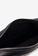 Valentino Rockstud Leather Clutch Bag Black 8Y2P0AX0VTJ0NO_Black_42176854