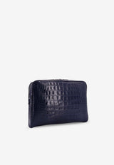 Tom Ford Croc-Embossed Leather Laptop Holder Midnight Blue H0698LCL439SUDJ_MARITIME BLUE_40468816