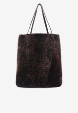 Chloé Spin Suede Leather Tote Bag Brown 25WS810Q4524X_Kohl Brown_47871495