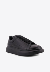 Alexander McQueen Oversized Leather Low-Top Sneakers Black 553680WWAAN1002_Black_44824428