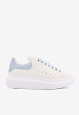 Alexander McQueen Oversized Leather Low-Top Sneakers White 553770WIAIH9412_WHITE POWDER BLUE_44824436