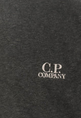 C.P. Company Logo Print Faded Sweatshirt Gray 20CMSS198A110644P921_Grey_44824390