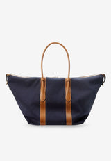 Polo Ralph Lauren Logo Embroidered Tote Bag Navy 428907518002_NAVYCYUOIO_48136938