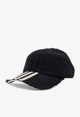 Y-3 3 Stripes Baseball Cap Black KD2435Black_Black_44824366
