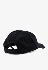 Y-3 3 Stripes Baseball Cap Black KD2435Black_Black_44824366