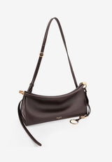 Alaïa Small Le Click East-West Shoulder Bag Brown AA1S01426CA332730_MARRON FONCE_48137428