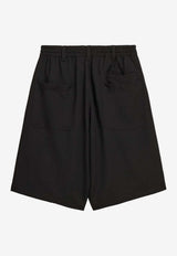 Y-3 Elasticated Bermuda Shorts Black KH3045Black_Black_44824384