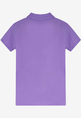 Polo Ralph Lauren Logo Embroidered Polo T-shirt Purple 211870245012_CACTUS PURPLE_48136952
