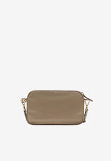 Logo-Plaque Crossbody Bag