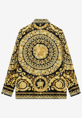 Printed Silk Twill Shirt