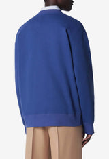 Logo-Printed Crewneck Sweatshirt