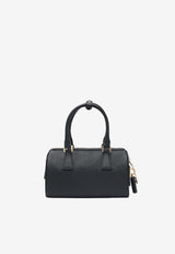 Small Saffiano Leather Top-Handle Bag