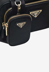 Logo-Plaque Crossbody Bag