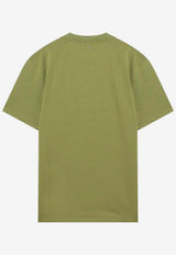Logo-Embroidered Crewneck T-shirt