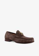Valentino VLogo Suede Leather Loafers Brown 8Y2S0J68UZMC4P_SHADOW GREY_42176733