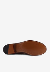 Valentino VLogo Suede Leather Loafers Brown 8Y2S0J68UZMC4P_SHADOW GREY_42176733