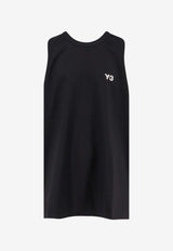 Y-3 Logo Print Sleeveless T-shirt Black KS7638Black_Black_44824507