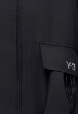 Y-3 Embroidered Zip-Up Jacket Black KS7648Black_Black_44824354
