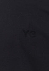 Y-3 Logo Print Long-Sleeved T-shirt Black KQ9778Black_Black_44824330