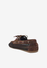 Perforated Leather Loafers
