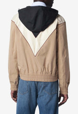 Logo-Patched Zip-Up Jacket