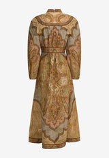 Wanderlust Plunge Midi Dress