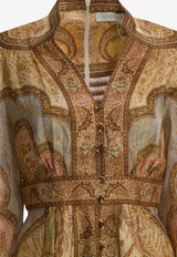 Wanderlust Plunge Midi Dress