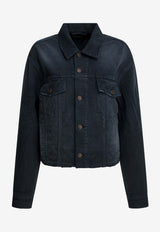 Balenciaga Washed Denim Jacket Blue 856422TTW648074_7ac88814-9ee1-4ef8-a530-7c6e5f8207aa