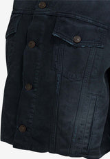 Balenciaga Washed Denim Jacket Blue 856422TTW648074_7ac88814-9ee1-4ef8-a530-7c6e5f8207aa