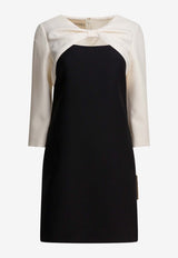 Wool and Silk Couture Dress