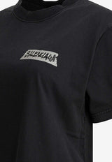 Balenciaga Masking Tape Logo T-shirt Black 850990TTVL61041_55bcded9-70f7-4261-863a-a9b7e95ed36a