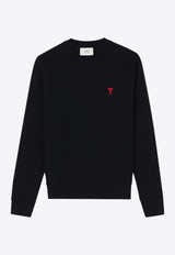Logo-Embroidered Crewneck Sweatshirt