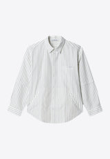 Striped Long-Sleeved Shirt