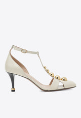 Cleia 70 Leather Heeled Pumps