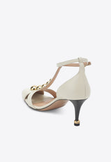 Cleia 70 Leather Heeled Pumps