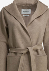 Cashmere Coat with Removable-Belt