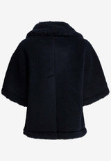 Alpaca and Cashmere Teddy Short Coat