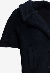 Alpaca and Cashmere Teddy Short Coat