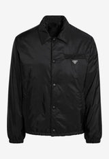 Padded Jacket with Triangle-Logo