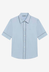 Short-Sleeved Shirt with Logo