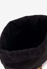 Alaïa Le Pochon Suede Bucket Bag Black AA1L2029CA577999_Black_48137431