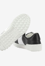 Leather Low-Top Sneakers