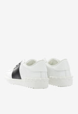 Leather Low-Top Sneakers