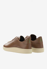 Leather Low-Top Sneakers